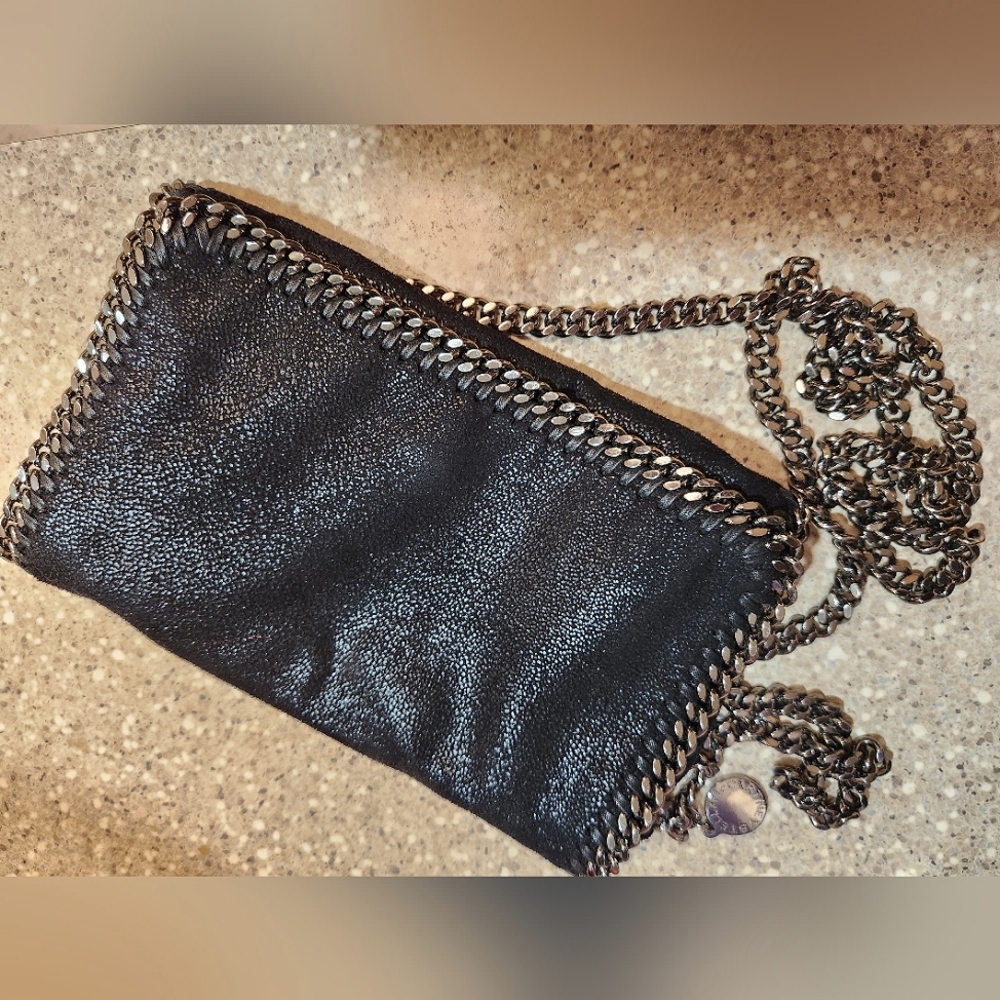 Black Stella Falabella Mini Crossbody